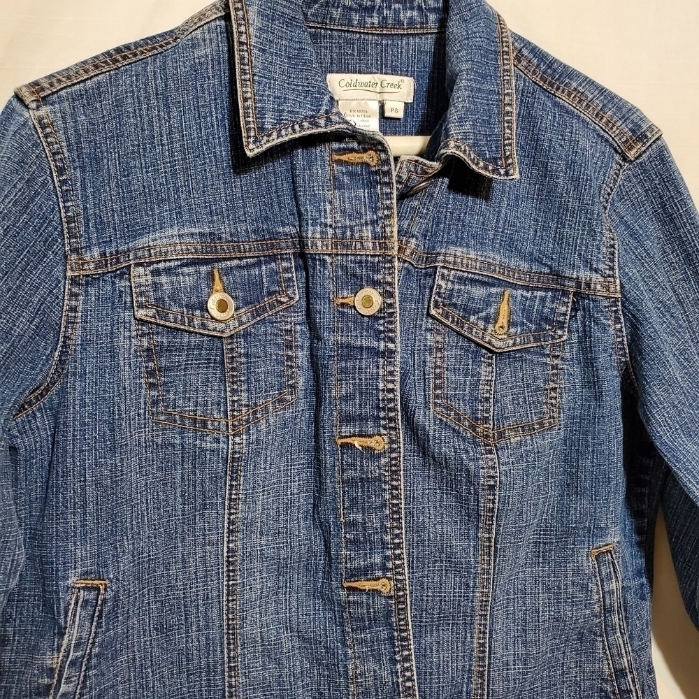 COLDWATER CREEK DENIM JACKET - Picture 2 of 5